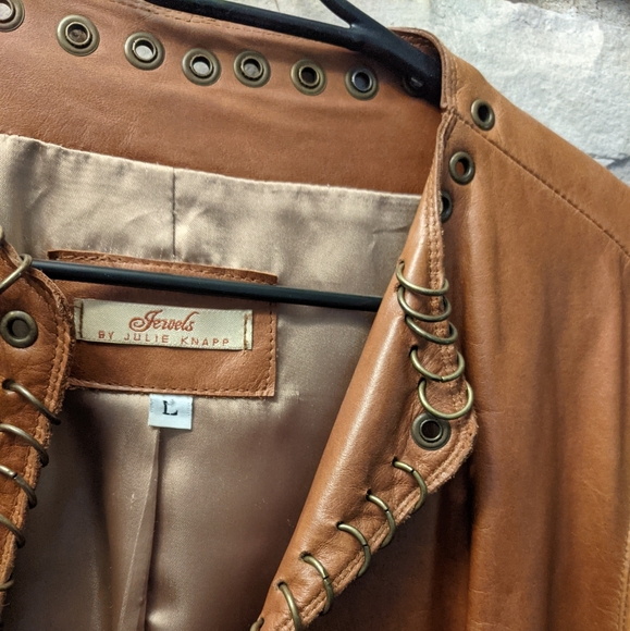 Designer genuine leather jacket - Picture 2 of 3